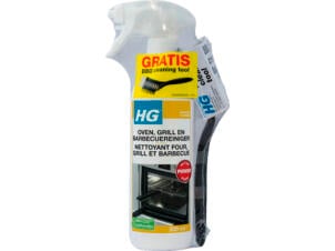 HG nettoyant four, grill et barbecue 0,5l + brosse