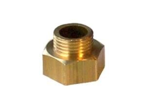 Van Marcke go nippel 1/2"F x 3/8"M messing