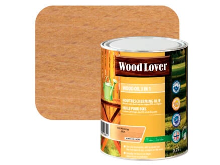 Wood Lover olie hout 0,75l honing #900 1