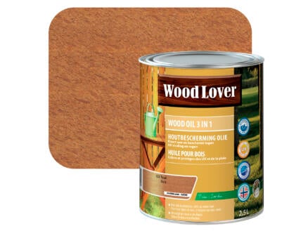 Wood Lover olie hout 2,5l teak #920 1