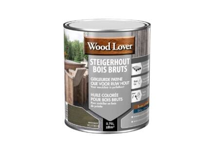 Wood Lover olie steigerhout 0,75l mouse wash 1