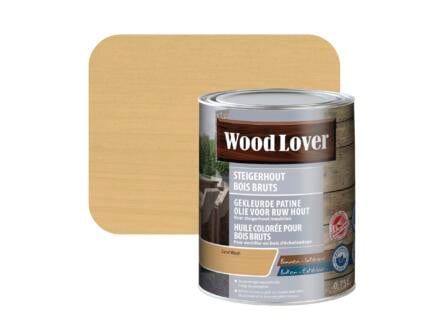 Wood Lover olie steigerhout 0,75l sand wash 1