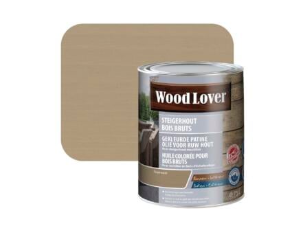 Wood Lover olie steigerhout 0,75l taupe wash 1