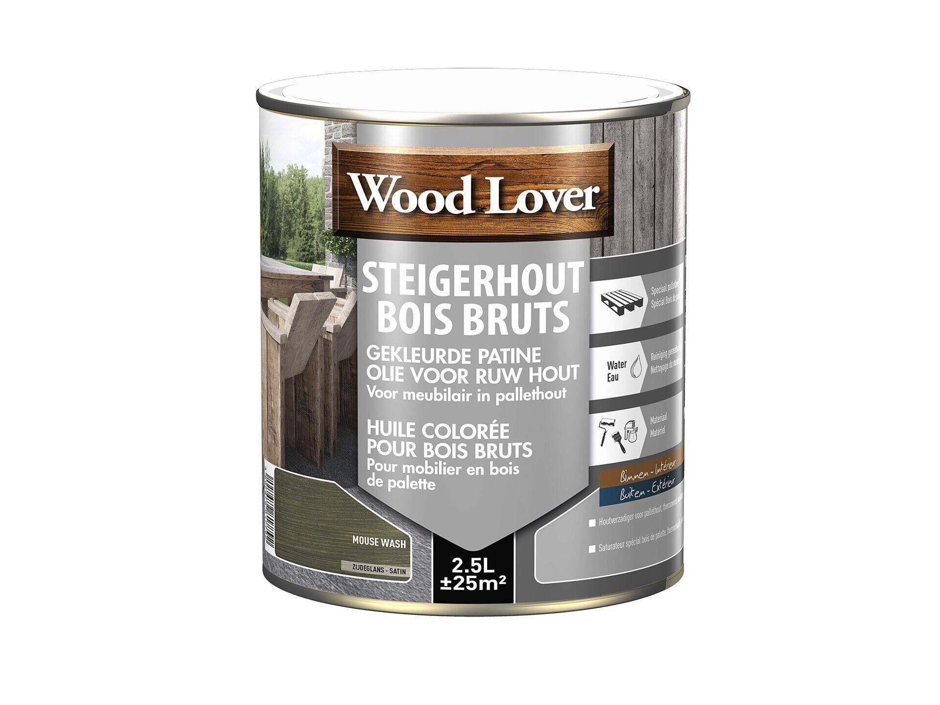 Wood Lover olie steigerhout 2,5l mouse wash
