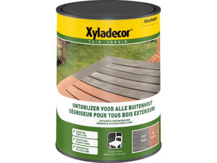 Xyladecor ontgrijzer gel buitenhout 1l transparant