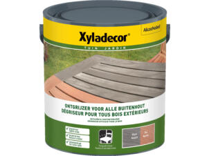 Xyladecor ontgrijzer gel buitenhout 2,5l transparant