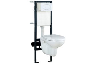 Lafiness ophang WC-pack met duwplaat