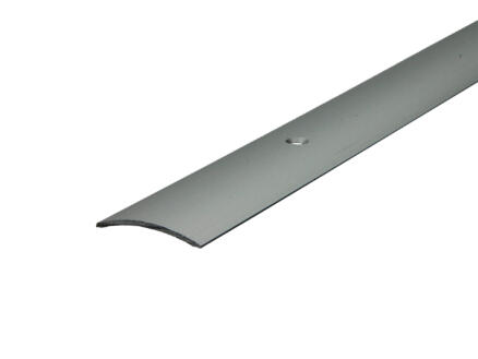 Arcansas overgangsprofiel zichtbare schroef 90cm 30mm geanodiseerd aluminium mat 1