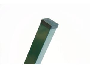 Giardino paal 220x6 cm vierkant groen