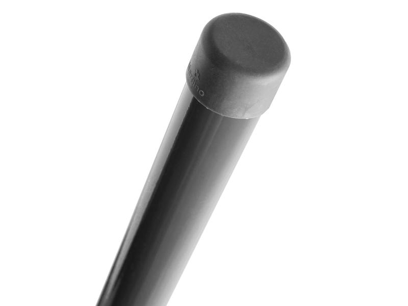 Giardino paal 240x4,8 cm rond grijs