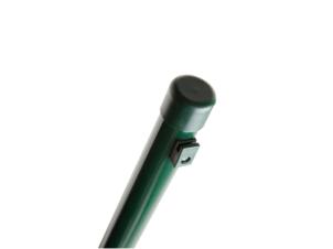 Giardino paal met houders 260x4 cm rond groen