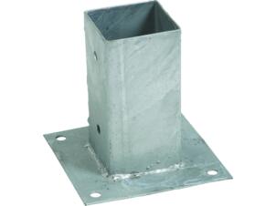 Practo Garden paalhouder met voet 7x7 cm