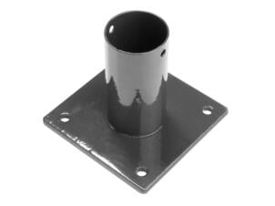 Giardino paalhouder ronde paal 40mm grijs