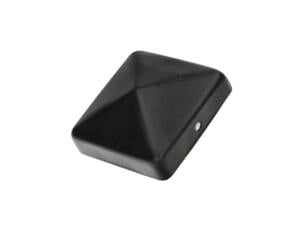 Mack paalornament piramide 71mm zwart