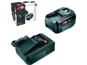 Bosch pack de base batterie 18V Li-Ion 4Ah + chargeur