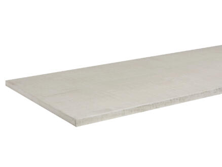 CanDo panneau de meuble 220x40 cm 18mm blanc effet ciment 1