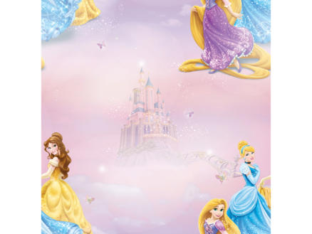 Disney papier peint Pretty princes multicolore 1