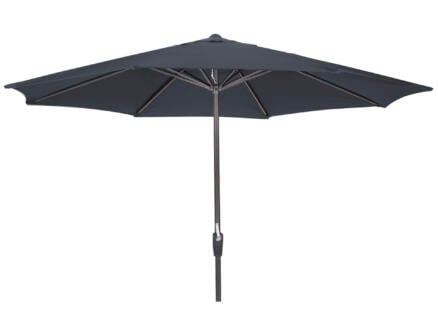 Garden Plus parasol 3,5m avec manivelle gris 1