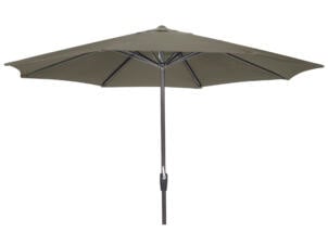 Garden Plus parasol 3,5m avec manivelle taupe