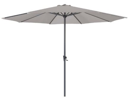Garden Plus parasol 3,5m met hendel lichtgrijs 1