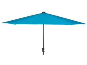 Garden Plus parasol 3m avec manivelle azur