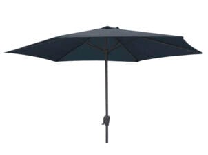 Garden Plus parasol 3m avec manivelle gris