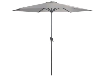Garden Plus parasol 3m met hendel lichtgrijs 1