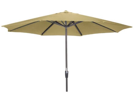 Garden Plus parasol à manivelle 3,5m sable 1