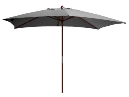 Garden Plus parasol de luxe 2x3 m gris 1