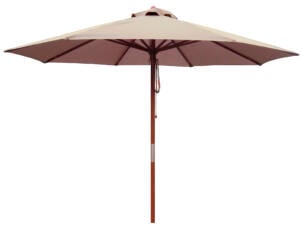 Garden Plus parasol de luxe 3m taupe