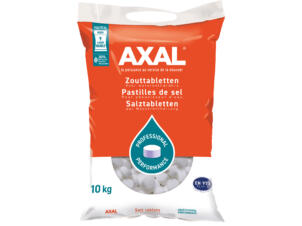 Axal pastilles de sel pour adoucisseur d'eau 10kg
