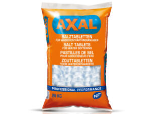 Axal pastilles de sel pour adoucisseur d'eau 25kg