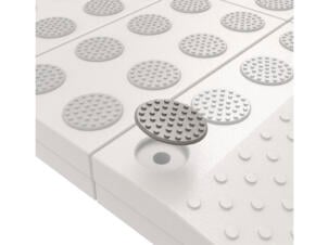 Secucare patins antidérapants pour rampe de seuil modulaire gris/brun 14 pièces