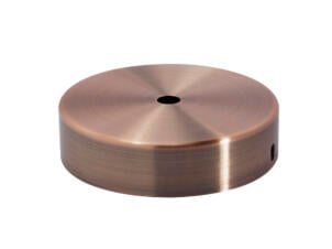 Chacon pavillon métal pour suspension 1 trou 10cm cuivre