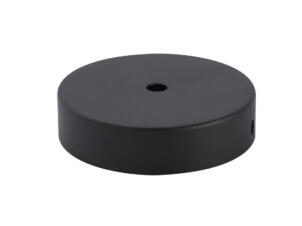 Chacon pavillon métal pour suspension 1 trou 10cm noir