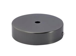 Chacon pavillon métal pour suspension 1 trou 10cm titane