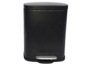 Practo Home pedaalemmer design 5l zwart mat