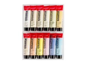 Amsterdam peinture acrylique couleurs pastels set de 12