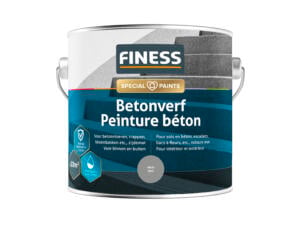 Finess peinture béton 2,5l gris