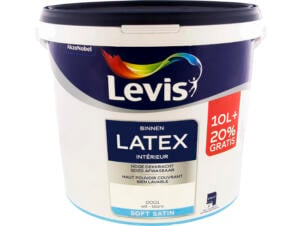 Levis peinture latex satin 12l blanc