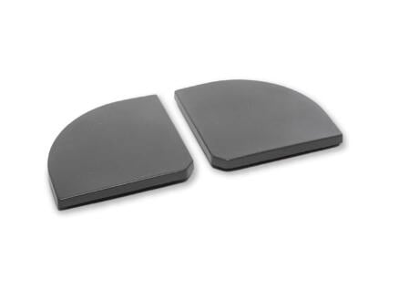 Garden Plus pied de parasol 13,5kg ciment anthracite 2 pièces