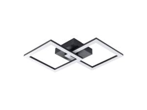 Eglo plafondlamp LED Huerta-E 52,5x31cm 2x10 W zwart/wit