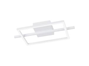 Eglo plafonnier LED Amandolo 40 x 20cm blanc + télécommande
