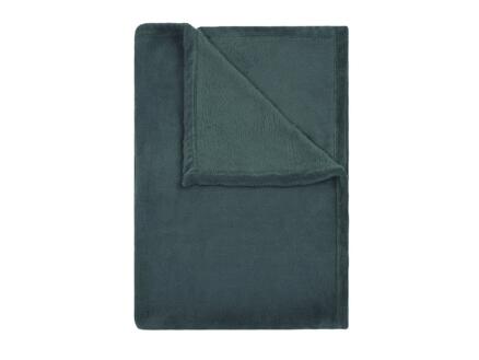 Tutti plaid 170x130 cm vert foncé