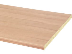 CanDo plan de travail arrondi 302x60x2,8 cm chêne européen