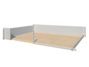 Gardenas plancher pour Innsbruck XXL abri de jardin 265x265x203 cm