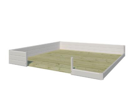 Woodlands plancher pour Kyoto II 385x295x235 cm imprégné 1