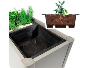 Biohort plantenbak Belvedere moestuinbak 50x50 cm 4 stuks