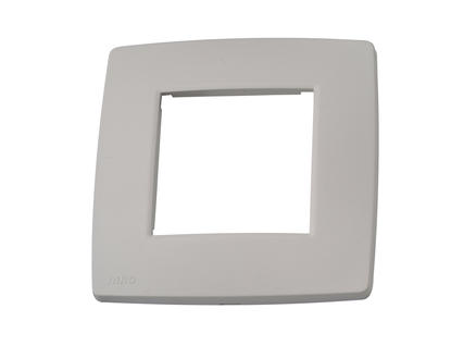 Niko plaque de recouvrement simple Original light grey 1