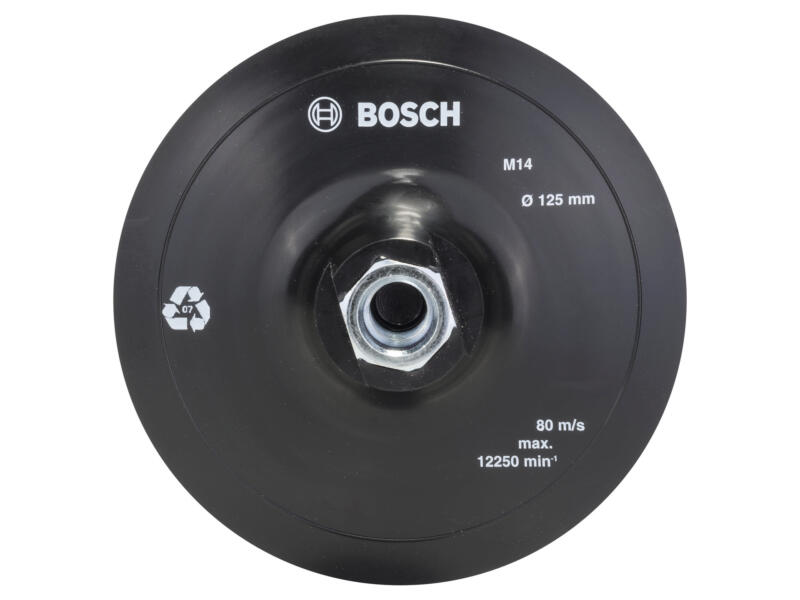 Bosch plateau de ponçage 125mm